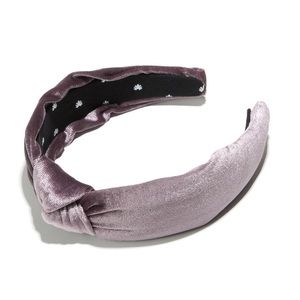 NWT Lele Sadoughi Silver berry headband
